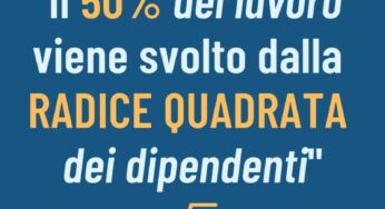Dipendenti e produttività: esiste una relazione matematica?