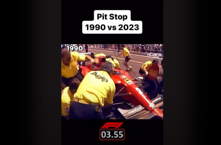 F1 pitstop