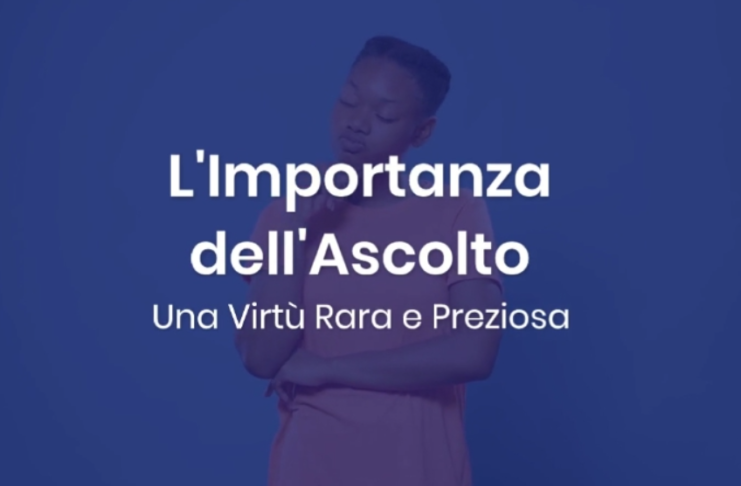 Importanza dell'ascolto